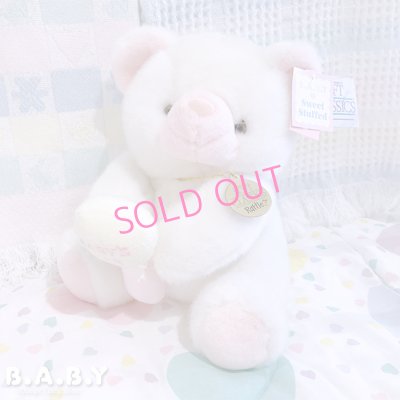 画像1: Rattle Pink BABY'S BEAR