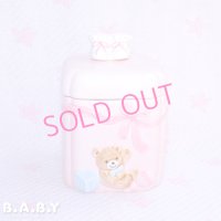 Baby Bear Ribbon Pot