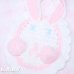 画像2: Bunny Crochet Bib (2)