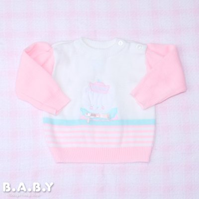 画像1: 〔70サイズ / 6-12ヶ月〕Sailor Bear Sweater