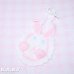 画像1: Bunny Crochet Bib (1)