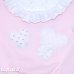 画像2: 〔60サイズ / 3-6ヶ月〕Pink Frill Heart Sweatshirt (2)
