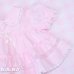 画像2: 〔60サイズ / 0-6ヶ月〕Pink Frill Lace Dress (2)