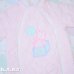 画像2: 〔60サイズ / 0-6ヶ月〕Quilting Baby Pink Bear All-in-one (2)