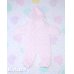 画像5: 〔60サイズ / 0-6ヶ月〕Quilting Baby Pink Bear All-in-one