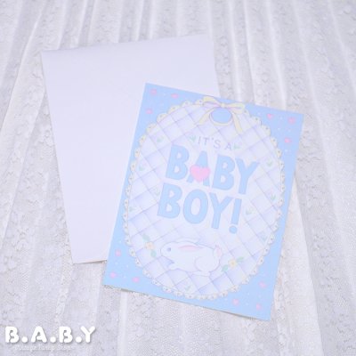 画像1: It's a Boy Card / It's a Baby Boy!