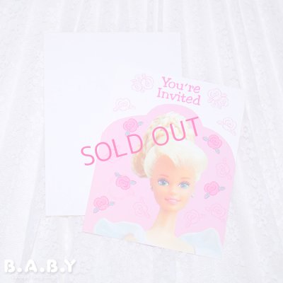 画像1: Birthday Party Invitation / Barbie You're Invitated