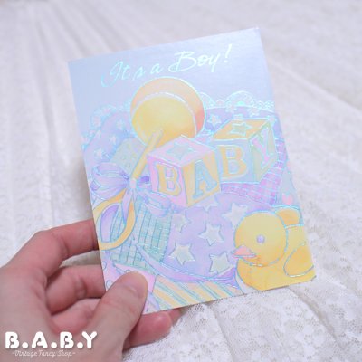 画像2: It's a Boy Card / It's a Boy!