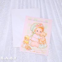 It's a Girl Card / She's Too Sweet For Words...