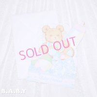 Baby Shower Card / Baby Bottle Bear