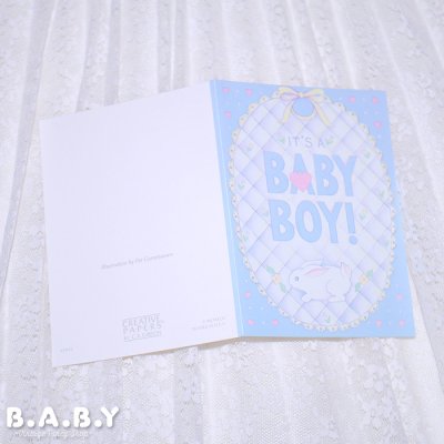 画像3: It's a Boy Card / It's a Baby Boy!
