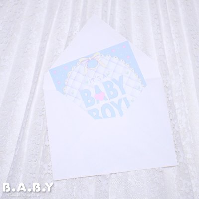 画像4: It's a Boy Card / It's a Baby Boy!