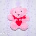 画像1: Heart Pendant Bear (Pink) (1)