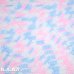 画像2: Pink& Blue Mosaic Knit Blanket (2)