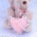 画像3: Love Heart Mocha Bear Plush