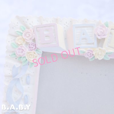 画像2: Romantic Baby Photo Frame / Blue