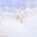 画像3: Ruffle Lace Romantic Heart Pillow