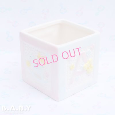 画像1: Baby Blue Pink Block Planter