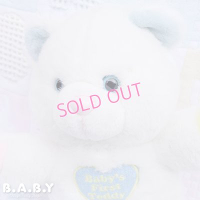 画像2: Baby's First Teddy Blue Heart