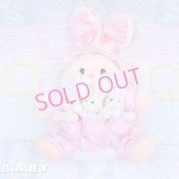 Pink × White Dot Mom Bunny