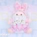 画像1: Pink × White Dot Mom Bunny (1)