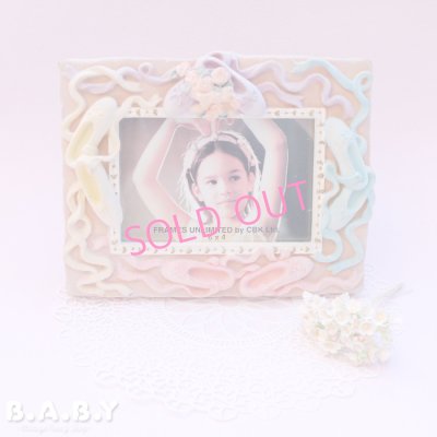 画像1: Toe Shoes Flocked Photo Frame