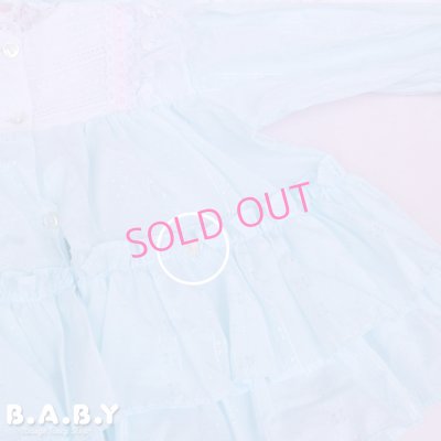 画像6: 〔60サイズ / 3-6ヶ月〕Blue Princess Dress