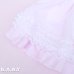 画像4: 〔60サイズ / 3-6ヶ月〕Lovely Ruffle Lace Pink Dress