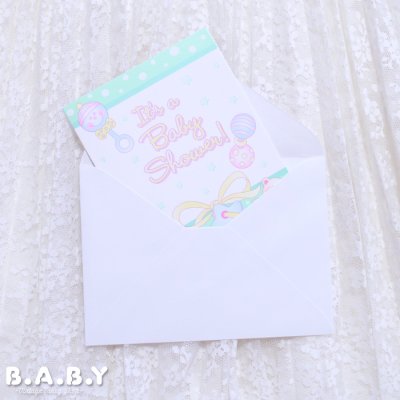 画像4: Baby Shower Card / It's A Baby Shower!