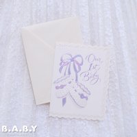 Baby Shower Card / Our 1st Baby
