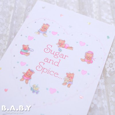 画像2: It's a Girl Card / Sugar and Spice...