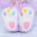 画像3: Colorful Paw Purple Bunny