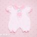 画像1: 【難ありSALE】〔60サイズ / 3-6ヶ月〕Pink Check Bear Romper (1)