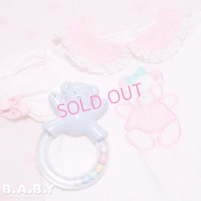 画像2: 【難ありSALE】〔60サイズ / 3-6ヶ月〕Pink Check Bear Romper