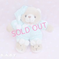 Moon Blue Pajama Glow Brown Bear