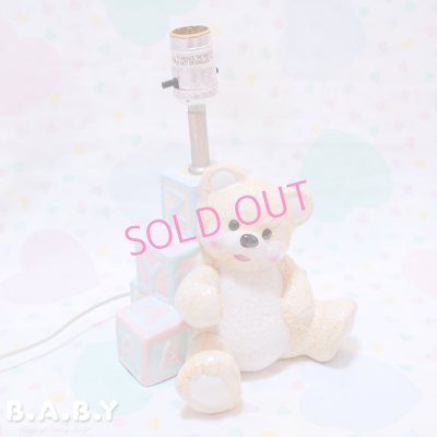 画像1: ABC Block Bear Lamp