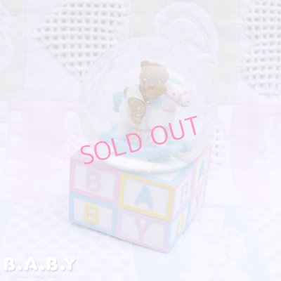 画像2: Baby Bear Snow Globe Music Box 