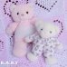 画像6: Pink Knit Romper Rattle Bear