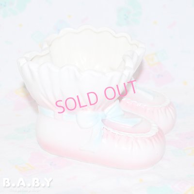 画像2: Baby Ribbon Frill Bootie Planter