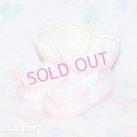 Baby Ribbon Frill Bootie Planter