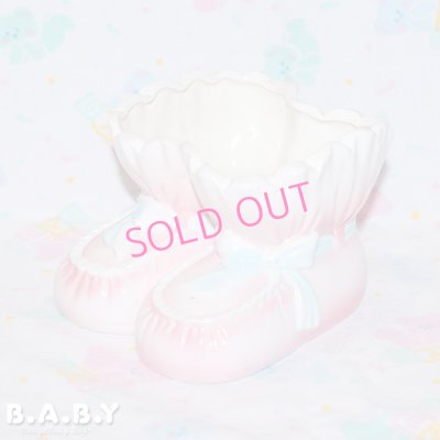 画像1: Baby Ribbon Frill Bootie Planter