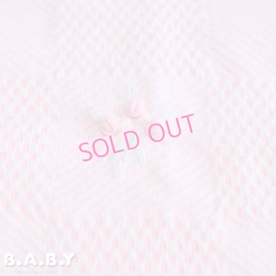 画像2: Romantic Rose Waffle Baby Blanket