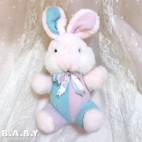 Half-half Pastel Bunny