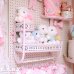 画像8: Pink × White Wicker Wall Shelf &Hanger