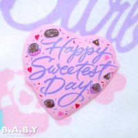 "Happy Sweetest Day" Cake Topper