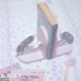 画像1:  Rhinestone Toe Shoes Bookends (1)