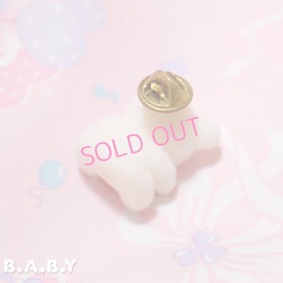 画像2: Vintage Heart Bear Brooch