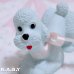 画像6: Pink Ribbon × Blue Poodle Figurine