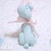 画像11: Pink Ribbon × Blue Poodle Figurine