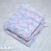 画像5: Pink & Blue Shell Knit Blanket (5)